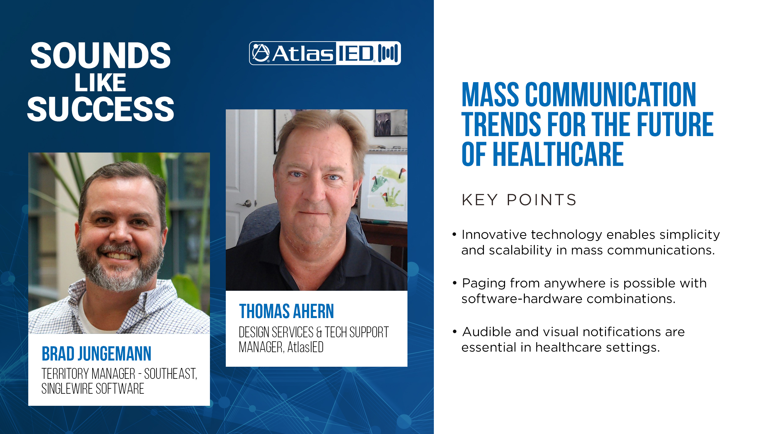 AtlasIED mass communication solutions shaping the future of healthcare